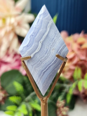 Blue Lace Agate Diamond #B11
