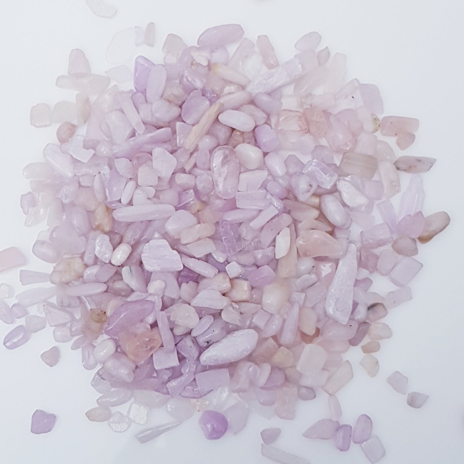 Morgonite crystal chips 100g
