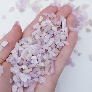 Morgonite crystal chips 100g