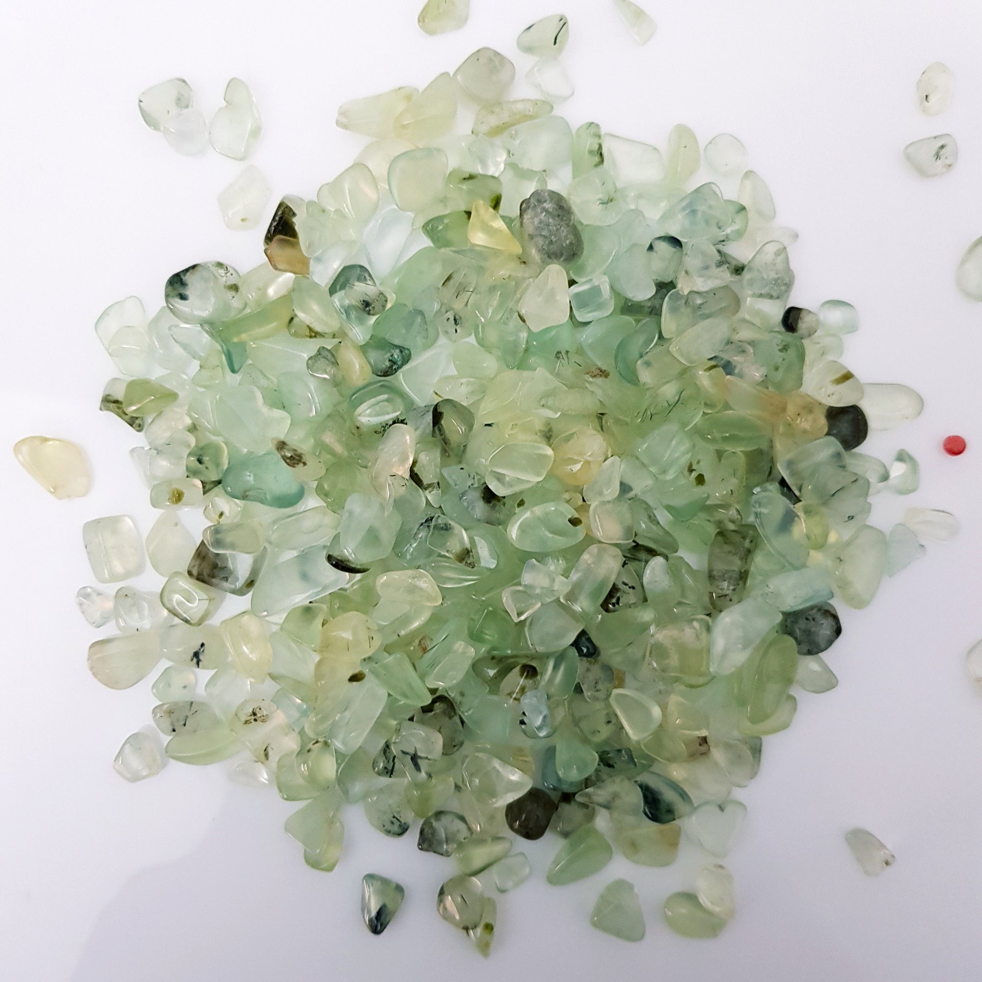 Prehnite crystal chips 100g