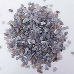 Labradorite crystal chips 100g