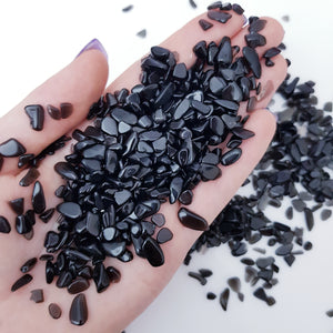 Obsidian chips 100g