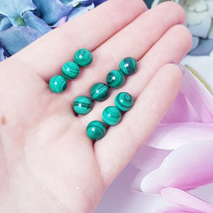 Malachite XS balls & beads.