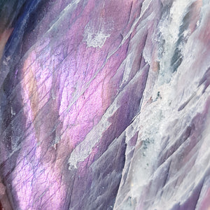 Purple & Pink Labradorite Freeform