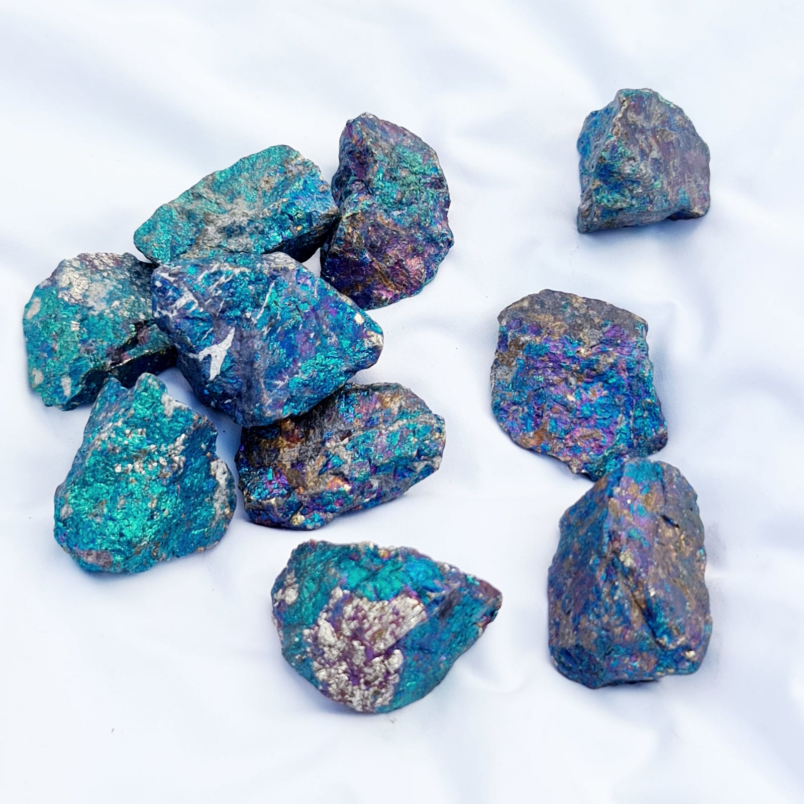 Chalcopyrite Rough (peacock ore)