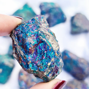 Chalcopyrite Rough (peacock ore)