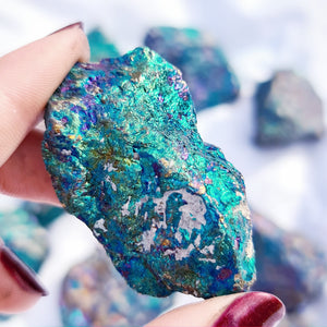 Chalcopyrite Rough (peacock ore)