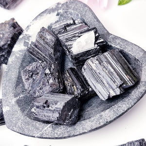 Black Tourmaline Raw pieces