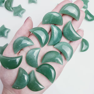 Green Aventurine Stars & Moons