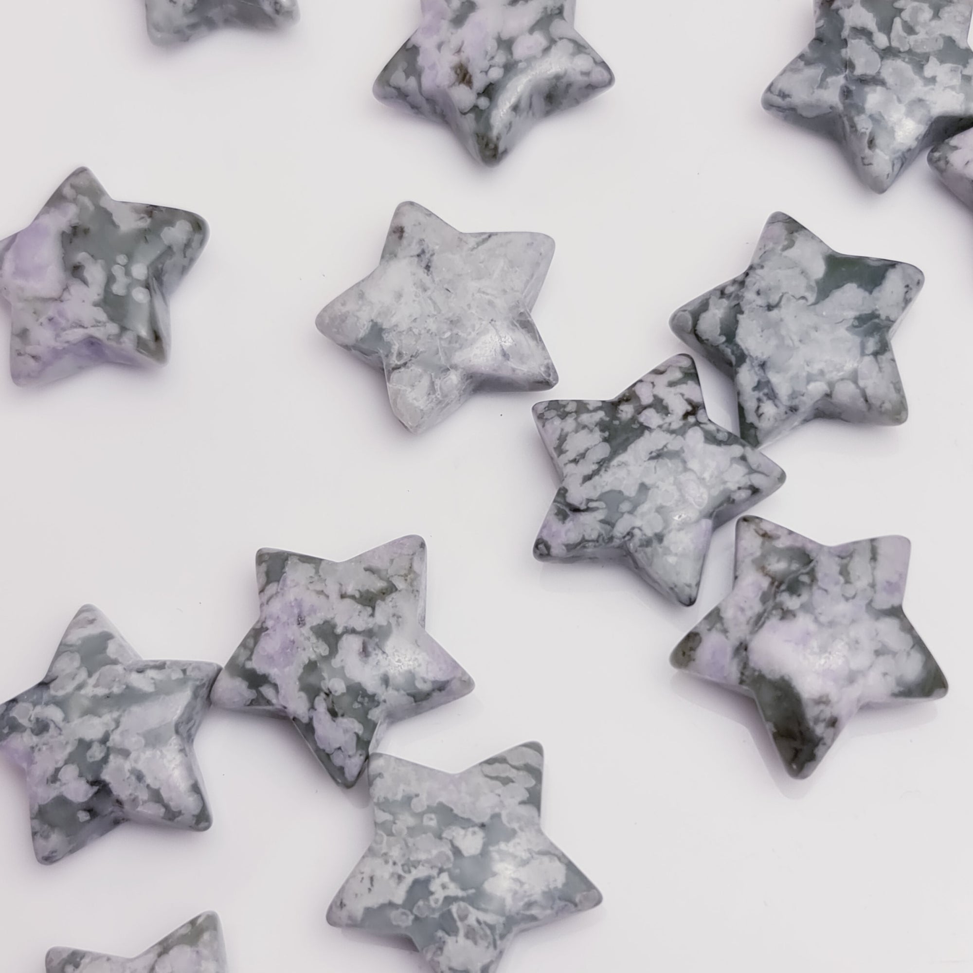 Moss Agate Stars