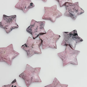 Rhodonite Stars
