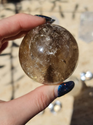 Citrine Sphere Brazil #C2 *High Quality *