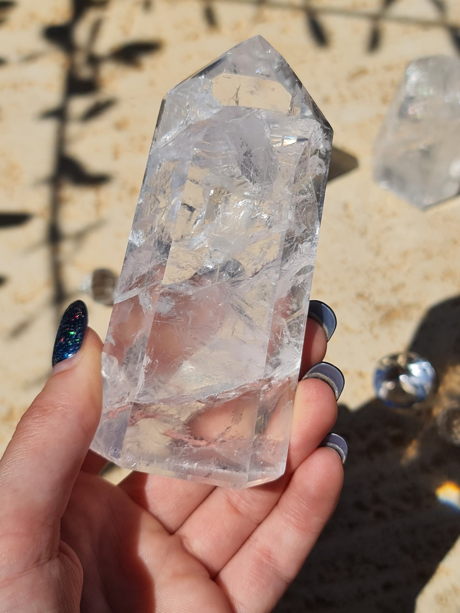 Girasol Quartz Point #G1