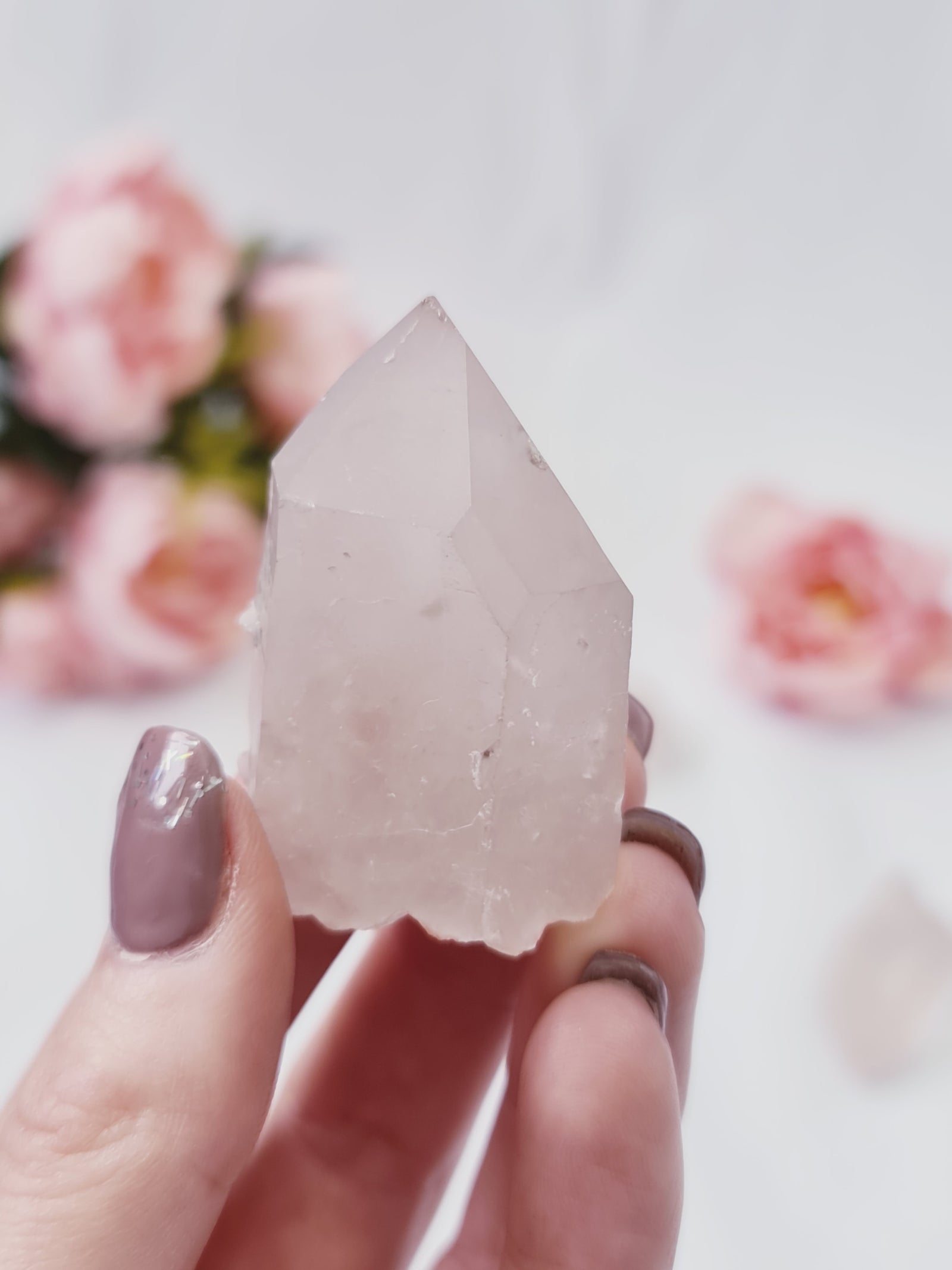 Pink Lemurian Quartz #LQ8