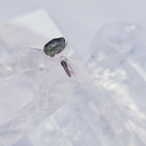 Moldavite Ring Size 6 * Rare *