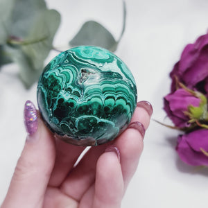 Malachite & Chrysocolla Sphere * High Quality * #MC2