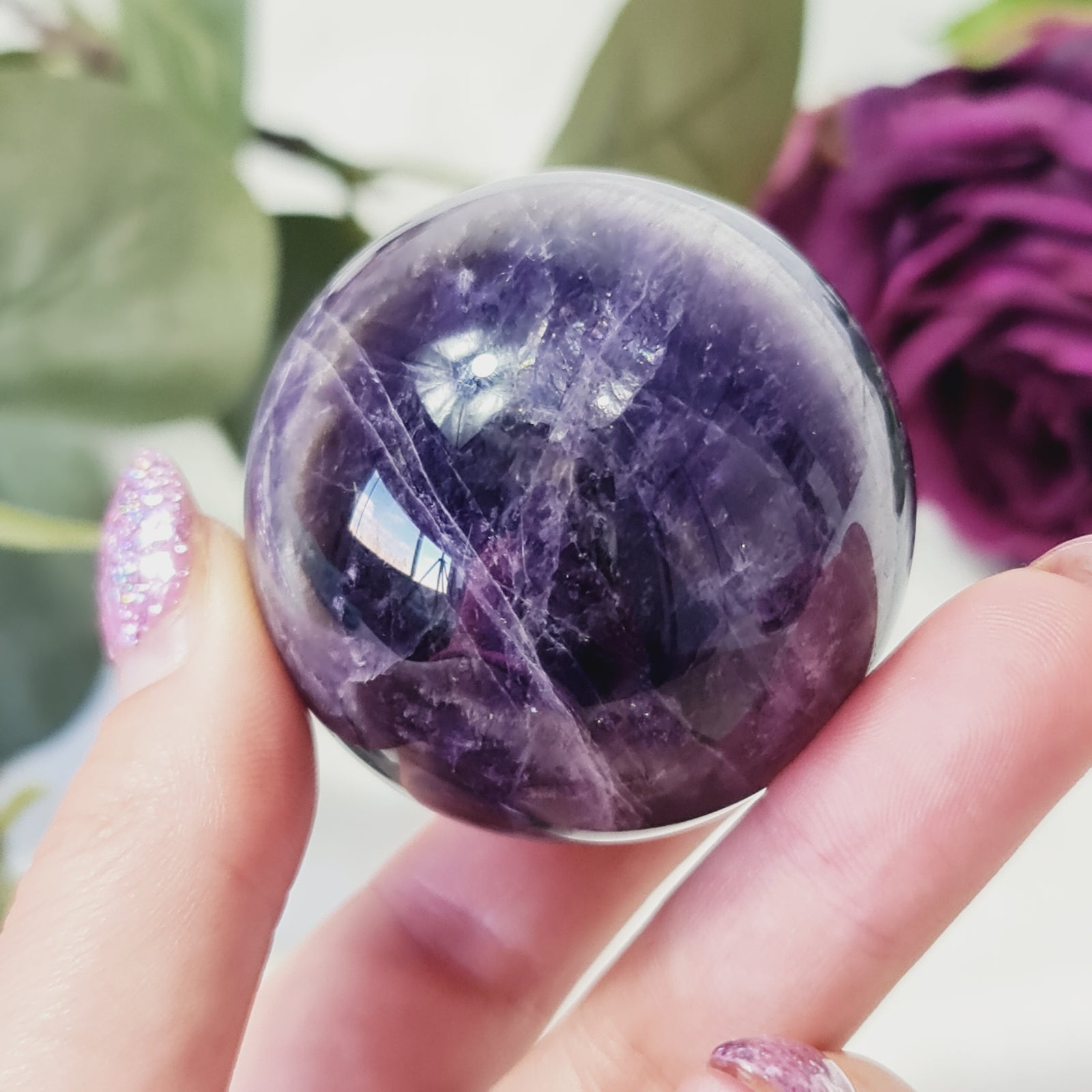 Amethyst Sphere #AS4