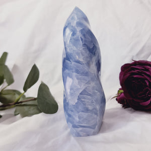Blue Calcite Flame #BC2