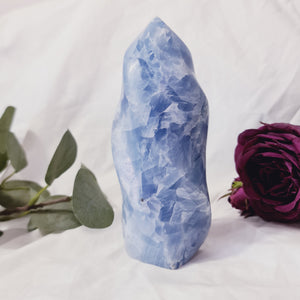 Blue Calcite Flame #BC2