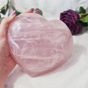 Giant Rose Quartz Heart ❤️