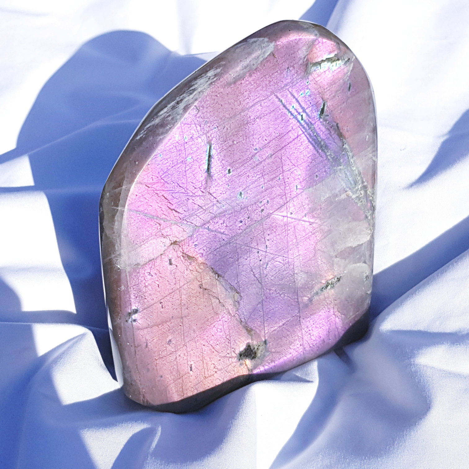 Purple & Pink Labradorite Freeform