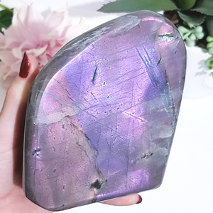 Purple & Pink Labradorite Freeform