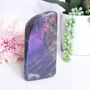 Purple & Pink Labradorite Freeform