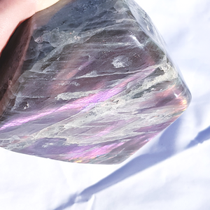 Purple & Pink Labradorite Freeform