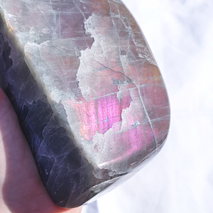 Purple & Pink Labradorite Freeform