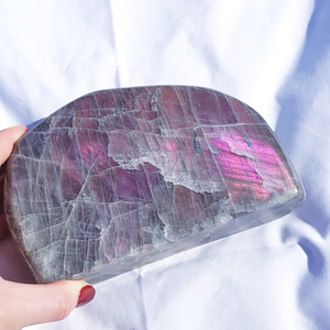 Purple & Pink Labradorite Freeform