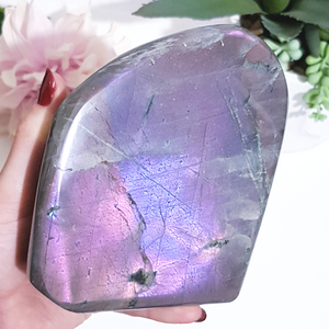 Purple & Pink Labradorite Freeform